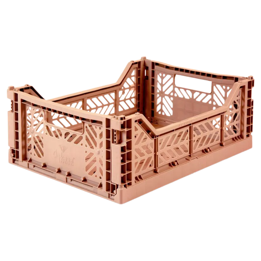 Aykasa Foldekasse Medium i Warm Taupe