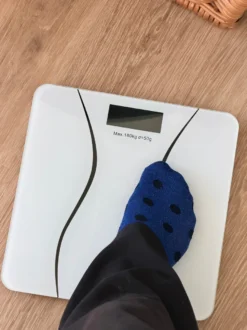 Badevægt BodyScan m. Bluetooth (28x28cm)