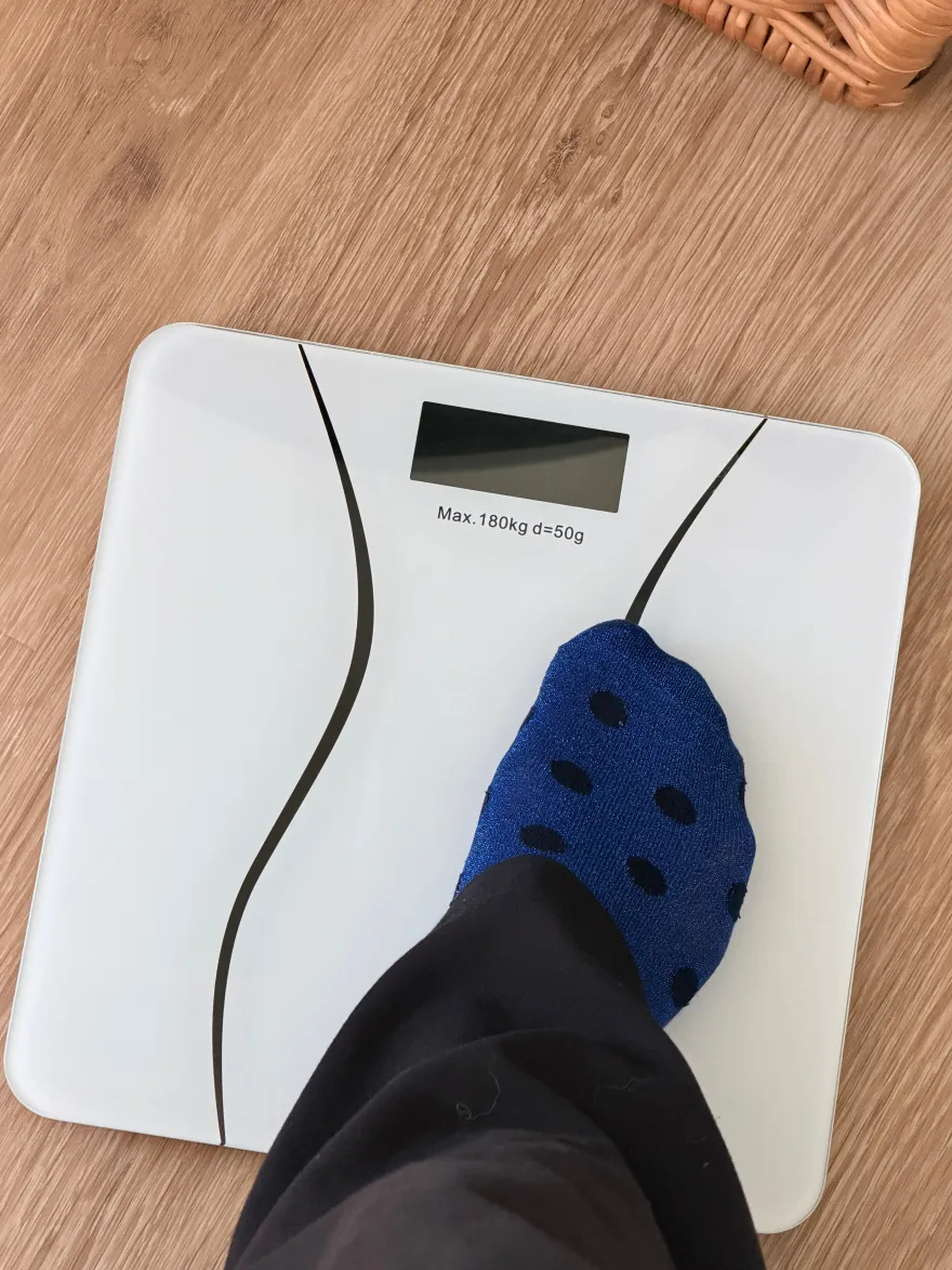 Badevægt BodyScan m. Bluetooth (28x28cm)