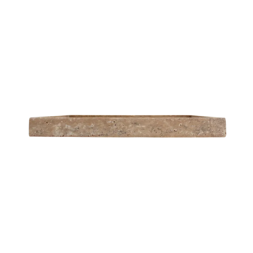 Bakke i Travertin (30x20x3cm)