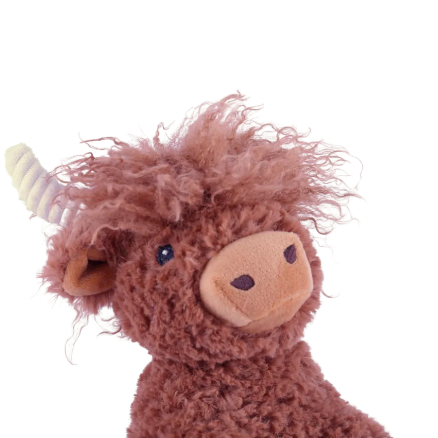 Bamse Fluffy Ko (23cm)