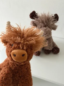 Bamse Fluffy Ko (23cm)