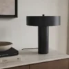 Bordlampe Eva i Metal Sort