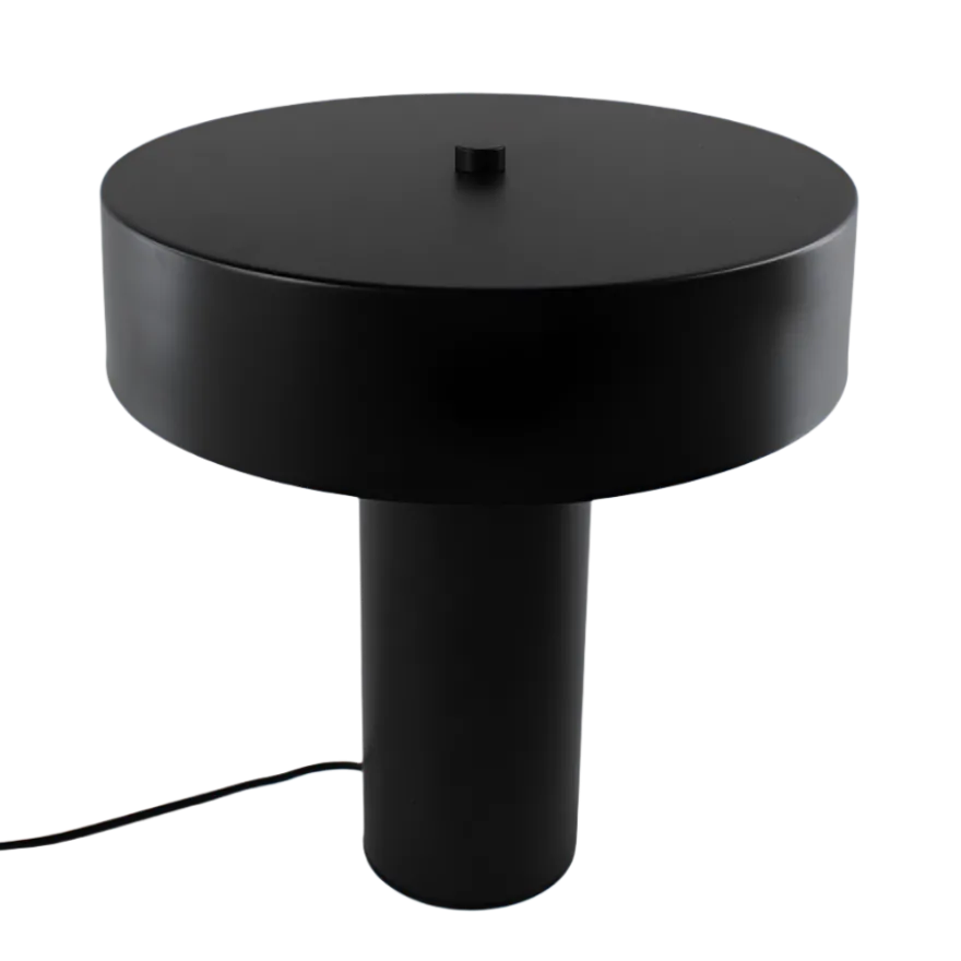 Bordlampe Eva i Metal Sort