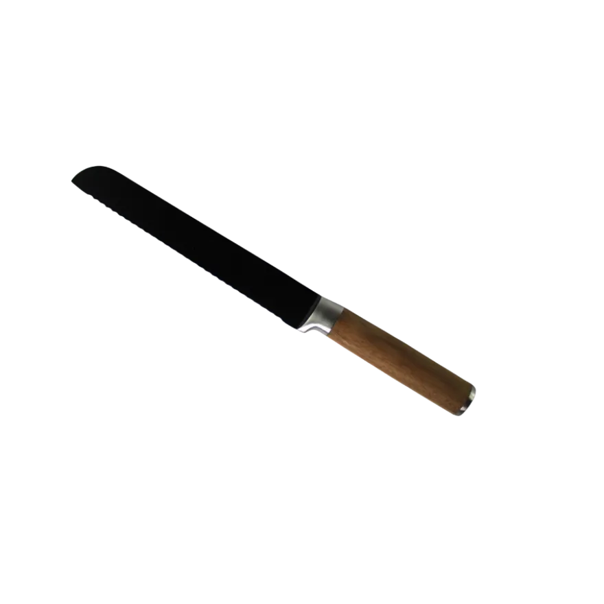 Brødkniv BENNIT m. Sort Blad (33cm)