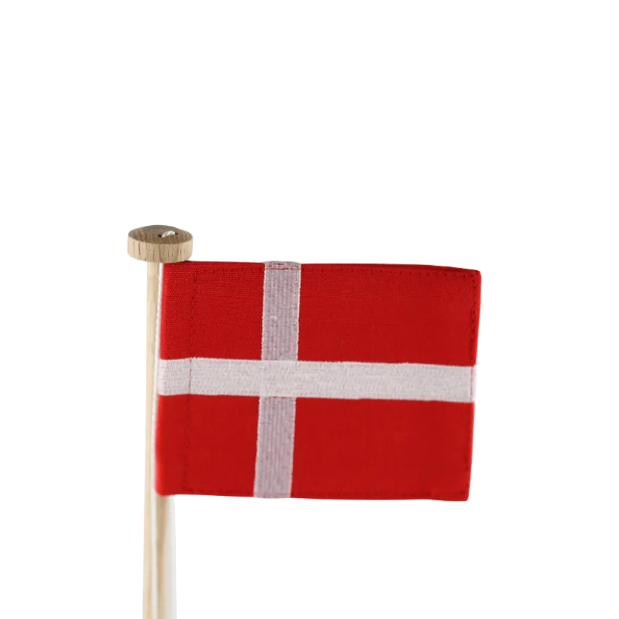 Celebrate Flagstang DK Natur i Eg (H28cm)