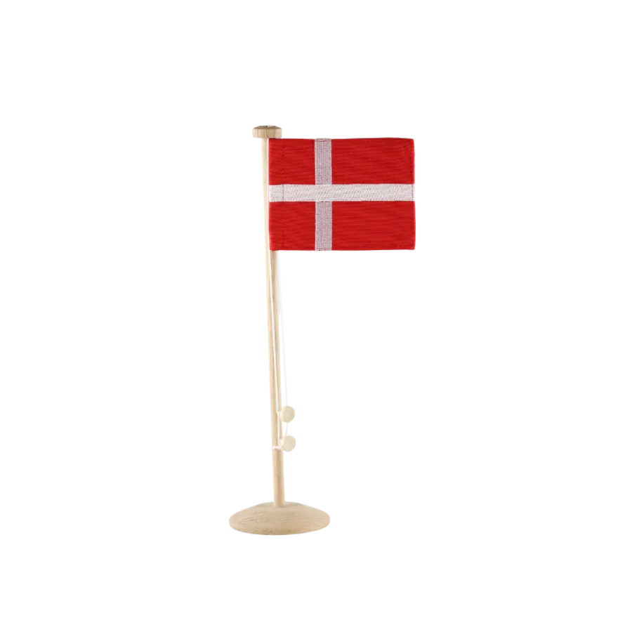 Celebrate Flagstang DK Natur i Eg (H28cm)