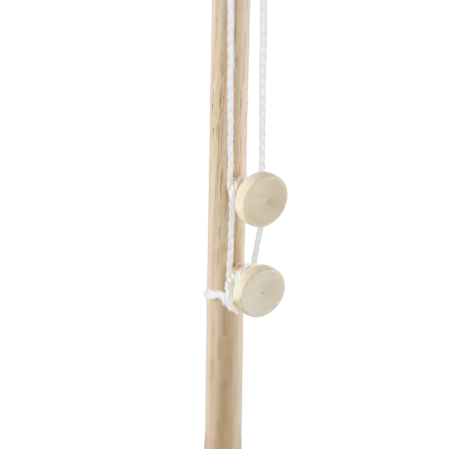 Celebrate Flagstang DK Natur i Eg (H28cm)