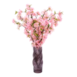 Evighedsbuket Ferskenblomst iLyserød (H105cm)