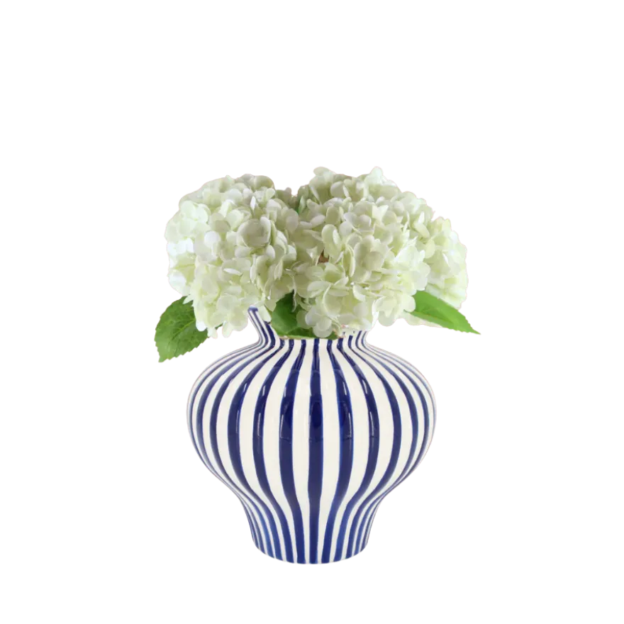 Evighedsbuket Hortensia Blomsti Hvid (H32cm)