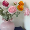 Evighedsbuket Ranunkel i Multifarvet (H50cm)
