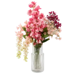 Evighedsbuket Sommerbuket i Pink (H97cm)