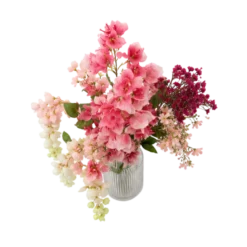 Evighedsbuket Sommerbuket i Pink (H97cm)