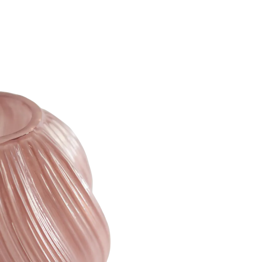 Glas Vase ANJAi Lyserød