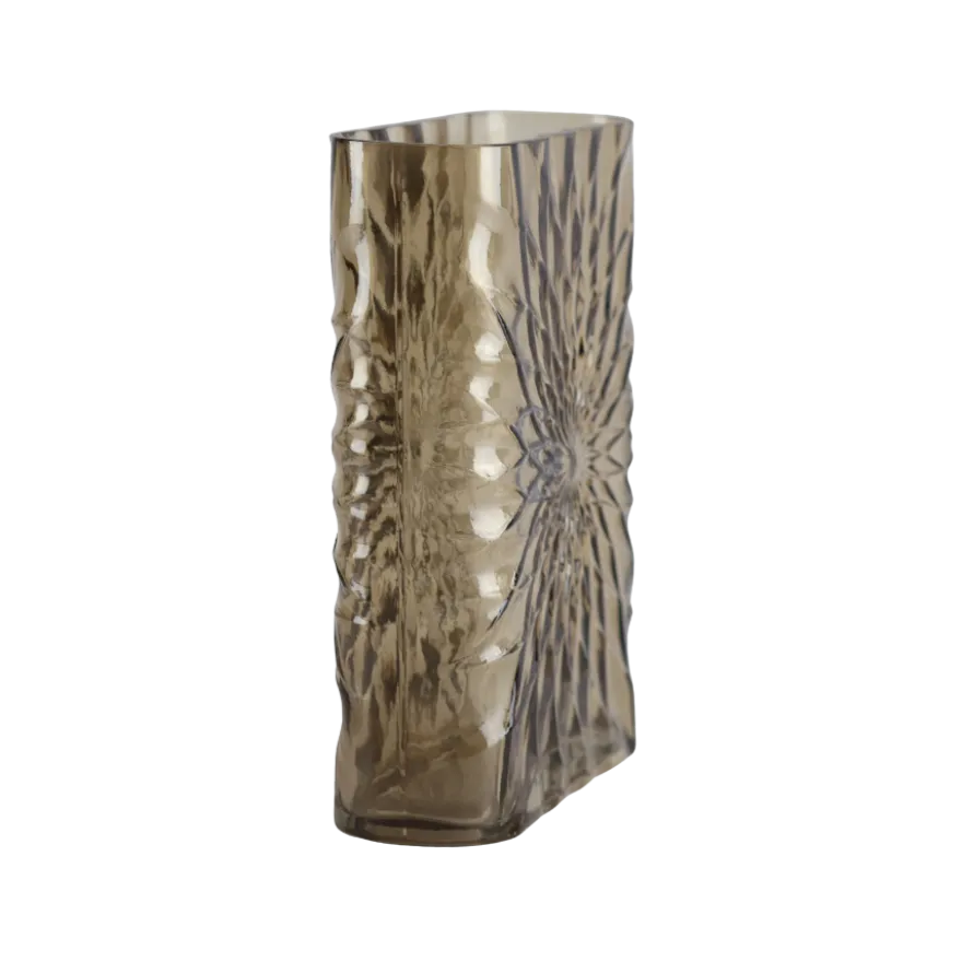 Glas Vase ANJELA i Macchaito (19x7x25cm)
