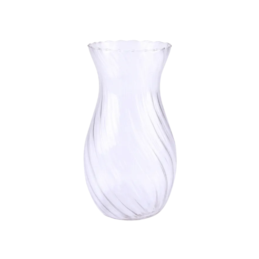 Glas Vase CELIE i Transparant (H20cm)