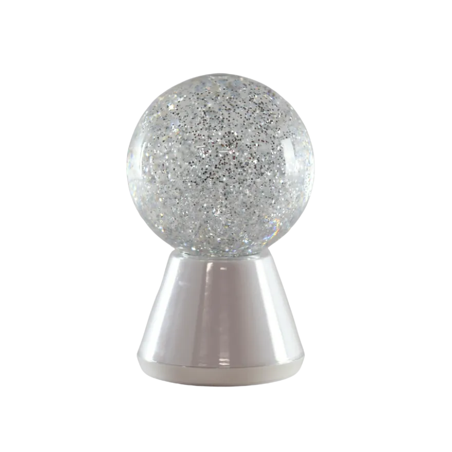 Glimmer Lampe m. USB (11x11x17,6cm)