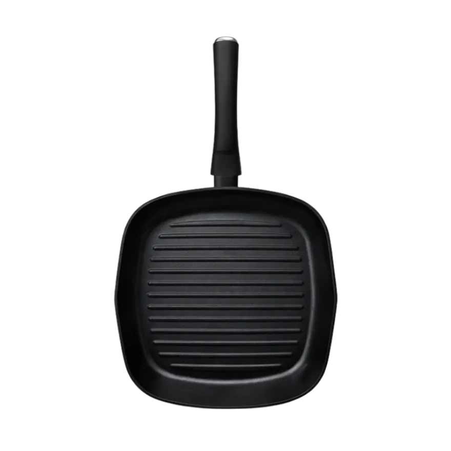 Grillpande i Sort (Ø28cm)