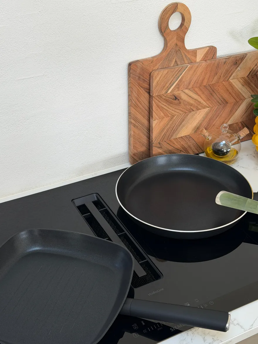 Grillpande i Sort (Ø28cm)