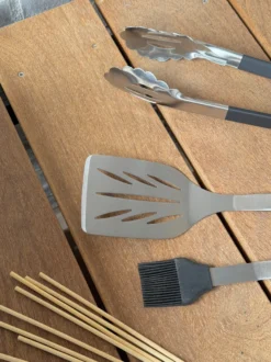 Grillpensel Silikone i Sort (41cm)