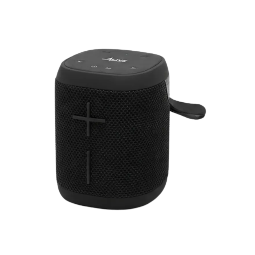 Højtaler Bluetooth m. Genopladeligt Batteri i Sort