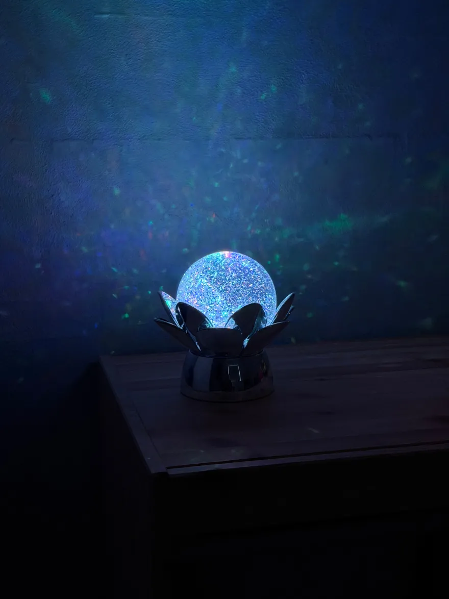 Åkandelampe LED i(Ø15xH16cm)