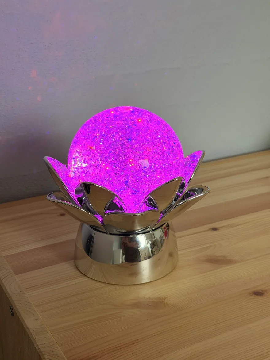 Åkandelampe LED i(Ø15xH16cm)