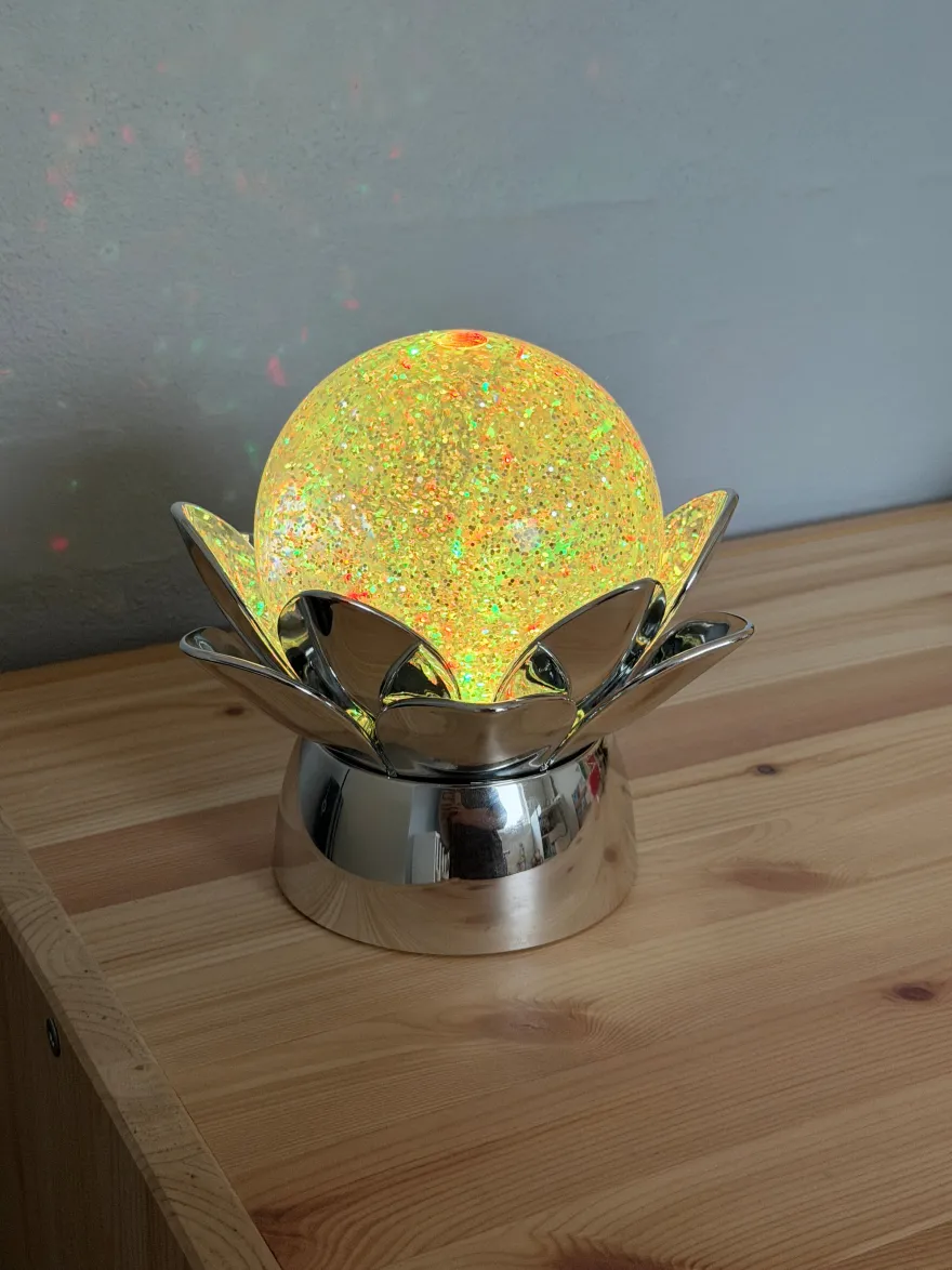 Åkandelampe LED i(Ø15xH16cm)