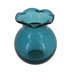 Keramik Vase BUZTER i Blå (Ø6x13cm)