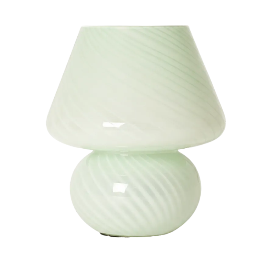 Lampe Joyful i Mint (24x23cm)