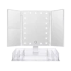 Makeupspejl m. 24 LED og Opbevaring