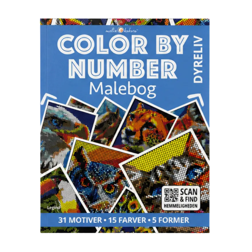 Malebog Mal Efter Tal Dyreliv