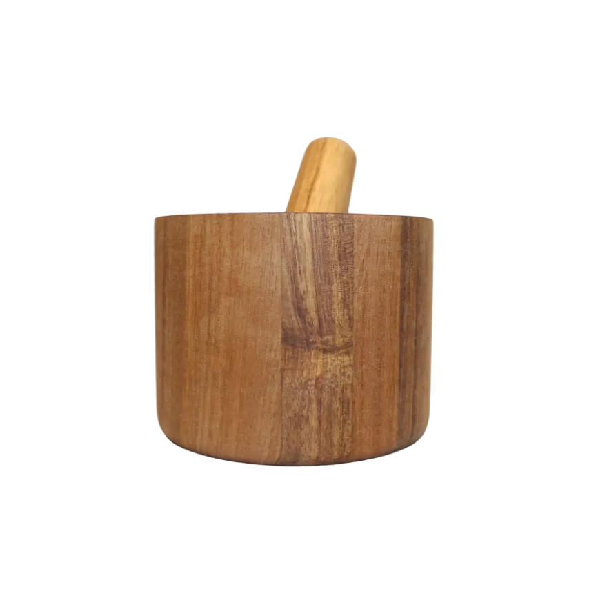 Morter i Træ (12x9,3cm)