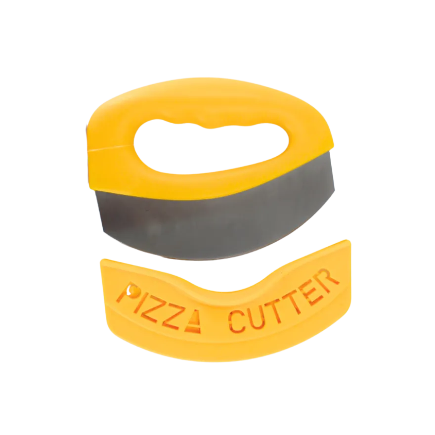 Pizzaskærer i Gul (15,5x13,2cm)
