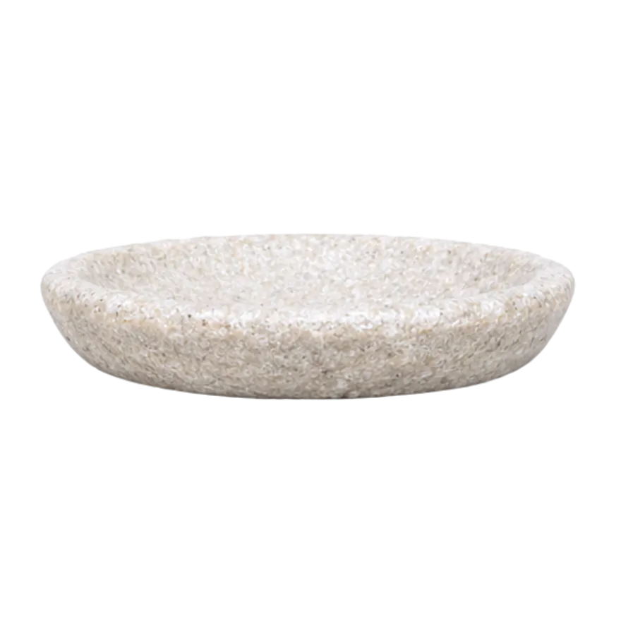 Sæbebakke DENUK i Sandsten Farve (Ø8x2cm)