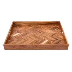 Serveringsbakke Sildeben i Akacie (48x35,5cm)