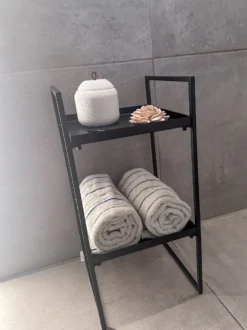 Sidebord BAZTIANi Mat Sort (27x25,5x60cm)