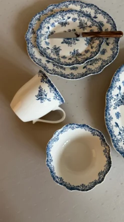 Skål DINNA i Blå (Ø14x4,5cm)