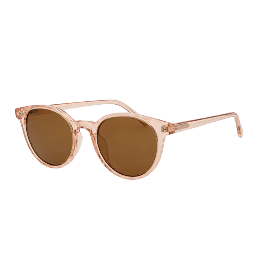 Solbriller Transparent i Beige