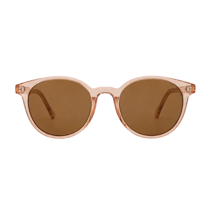 Solbriller Transparent i Beige