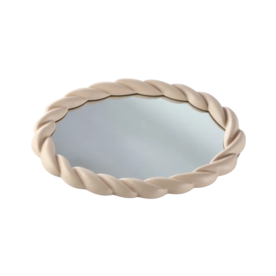 Spejl FADDA i Beige (25x34,5x2,7cm)