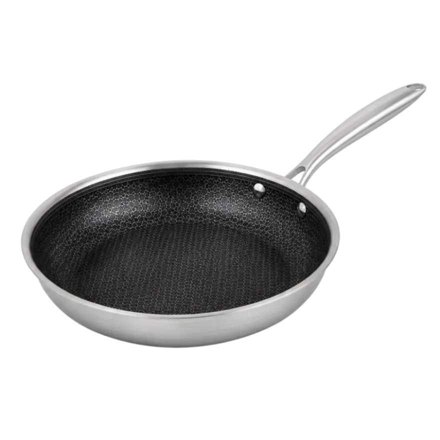 Stegepande i Rustfrit Stål (Ø28cm)