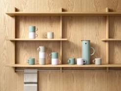 Stelton 2 stk. Krus i Lys Støvet Grøn (20cl)