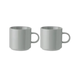 Stelton 2 stk. KrusLys Grå (20cl)