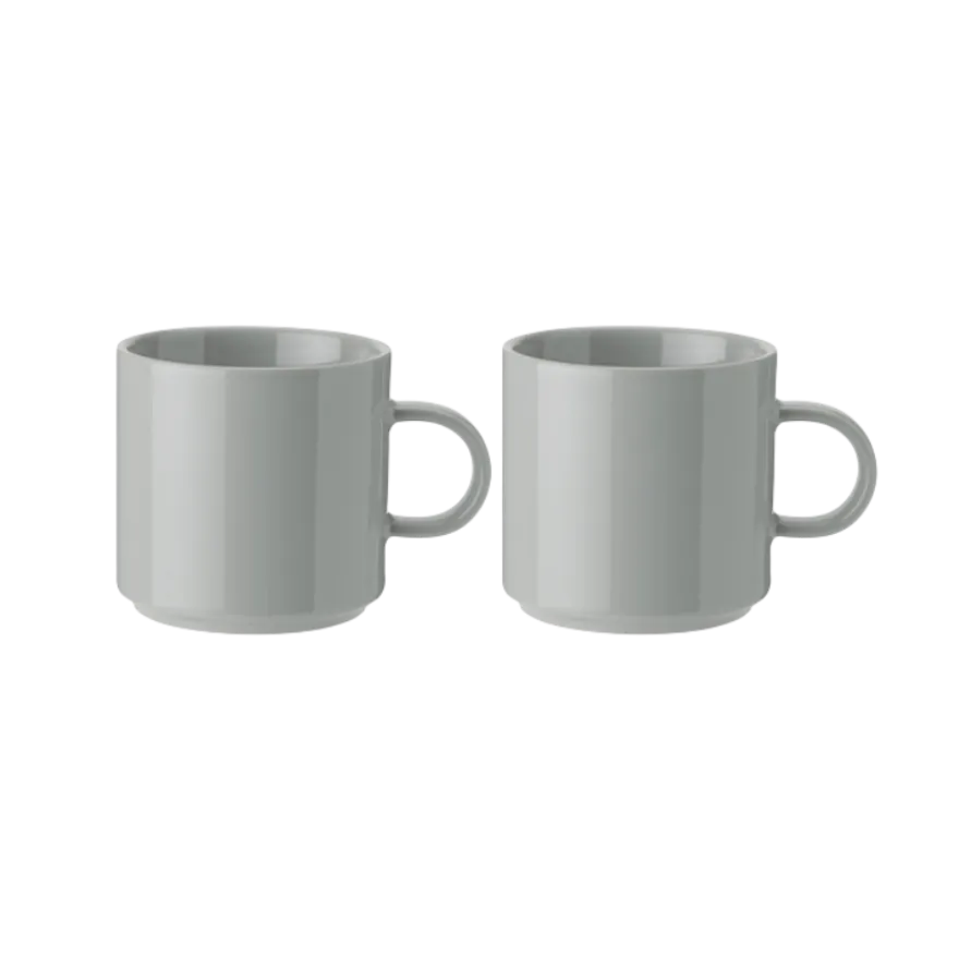 Stelton 2 stk. KrusLys Grå (20cl)