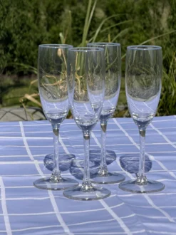 4 stk. Champagneglas (180ml)