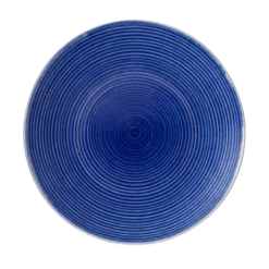 6 stk. Middagstallerkener i Blå Swirl (Ø28cm)