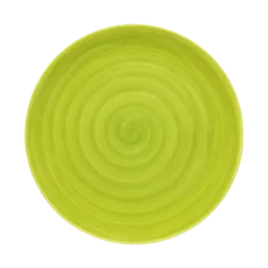 6 stk. Middagstallerkener i Grøn (Ø28cm)