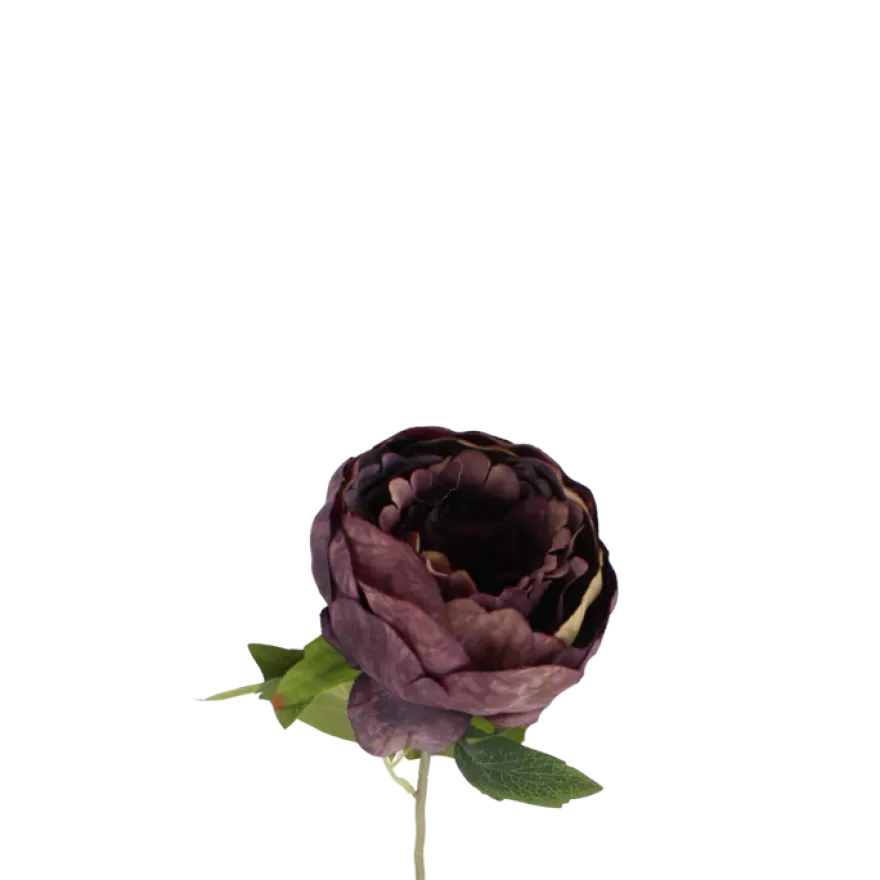 3 stk. Pæon Blomst i Lyse Lilla (H57cm)