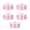 5 stk. Satinbånd i Pink (9m)